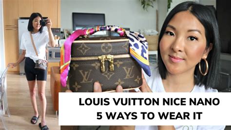 lv nice nano outfit|louis vuitton nice mini.